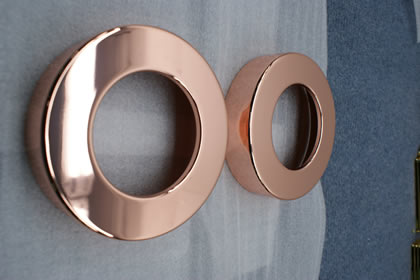 Dechrom Barcelona Cromador tratamiento superficial metal plastico Cobre Brillo